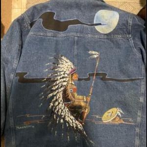 Men's jean jacket